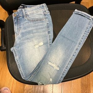 Hollister ripped jeans